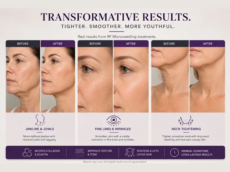 before and after Results